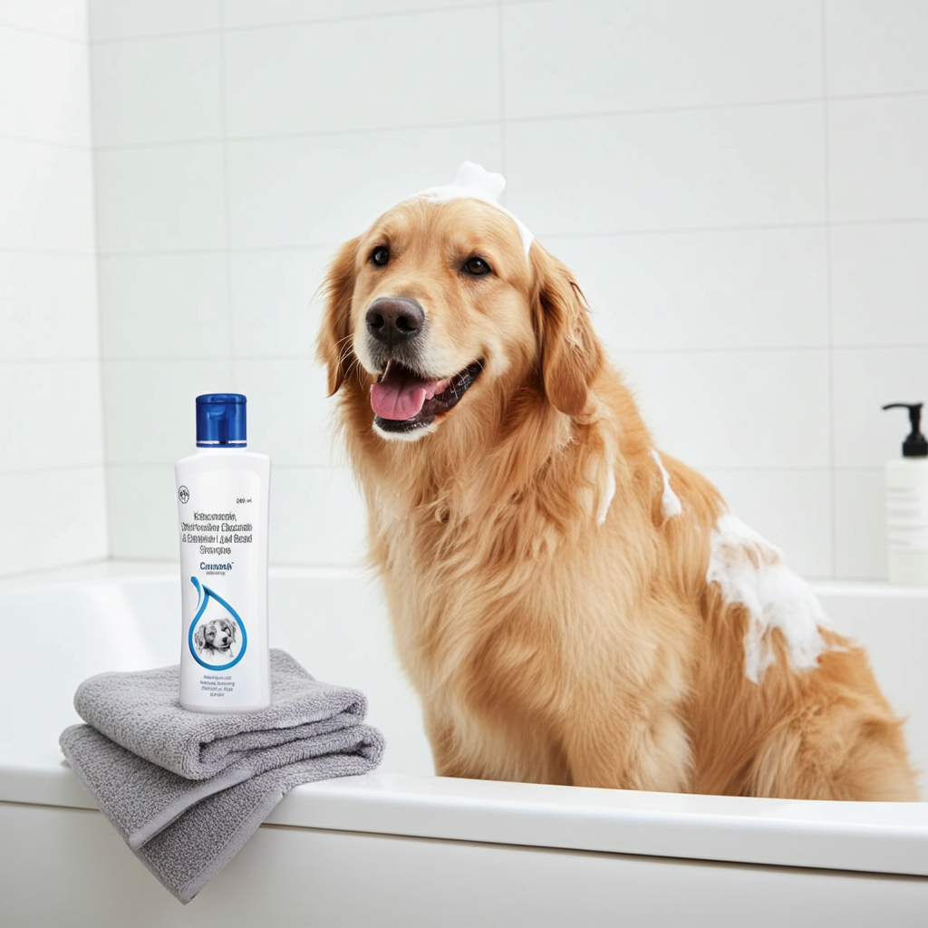 Intas Conaseb Medicated Anti-Fungal & Anti-Bacterial Shampoo for Dogs and Cats â€“ Treats Dandruff, Itching & Skin Infections