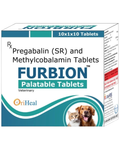 Oriheal Furbion Tablets for Dogs & Cats  (Pregabalin 75 mg + Methylcobalamin 1500 mcg)  - Nerve Support Supplement