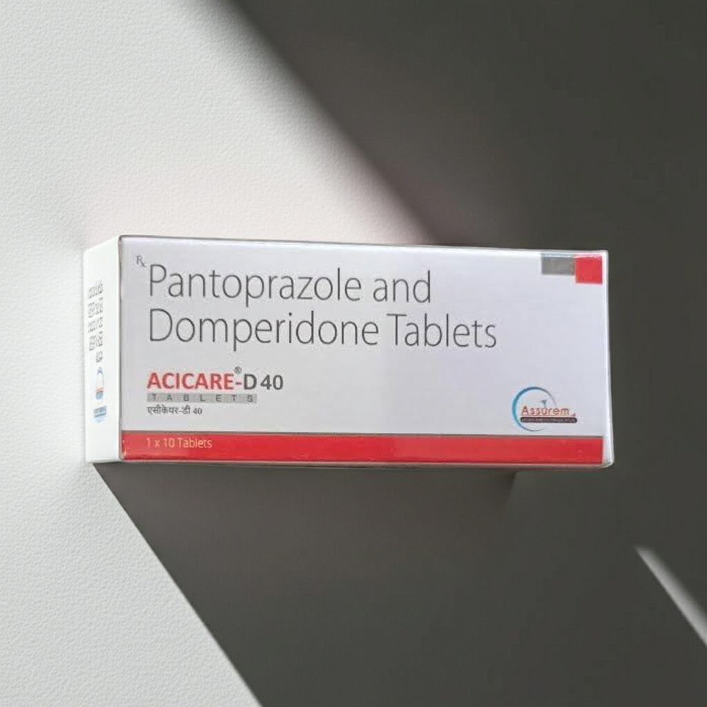 Assurem Acicare-D 40mg Veterinary Antacid Tablets for Dogs & Cats | Gastric Acid Control, Anti-Reflux & Digestive Support