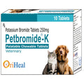 Oriheal Petbromide-K Tablet â€“ Advanced Anti-Seizure Support for Dogs & Cats | Neurological Care & Long-Term Seizure Management