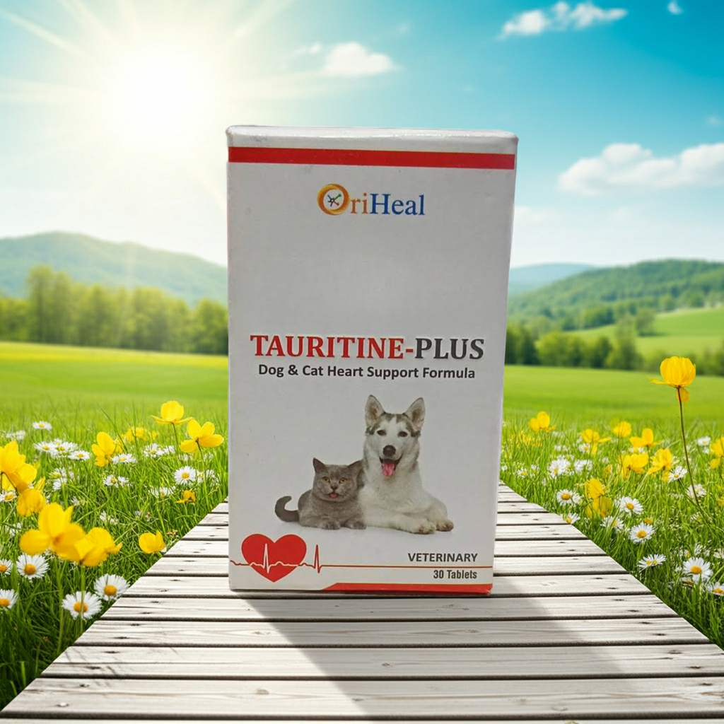 Oriheal Tauritine Plus Tablets â€“ Essential Taurine Support for Pet Heart Wellness, Immunity & Eye Health