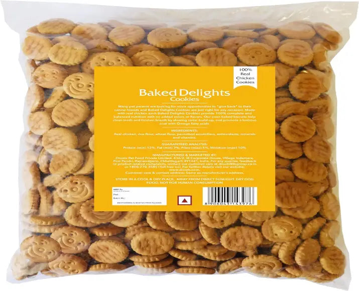 Drools Baked Delights Oven Baked Dog Biscuits
