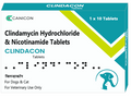 Canicon Clindacon Tablets Broad-Spectrum Antibiotic for Dogs & Cats (1x10 Tabs)