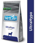 Farmina Vet Life UltraHypo Canine Formula Adult Dry Dog Food | Hypoallergenic, Hydrolysed Protein for Sensitive Skin & Stomach | Veterinary Diet for Food Intolerance