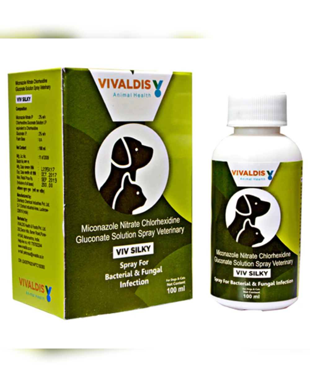 Vivaldis Viv Silky Spray 100ml â€“ Pet Coat Conditioner for Dogs & Cats | Softens Fur, Reduces Frizz & Enhances Shine | Daily Grooming Spray