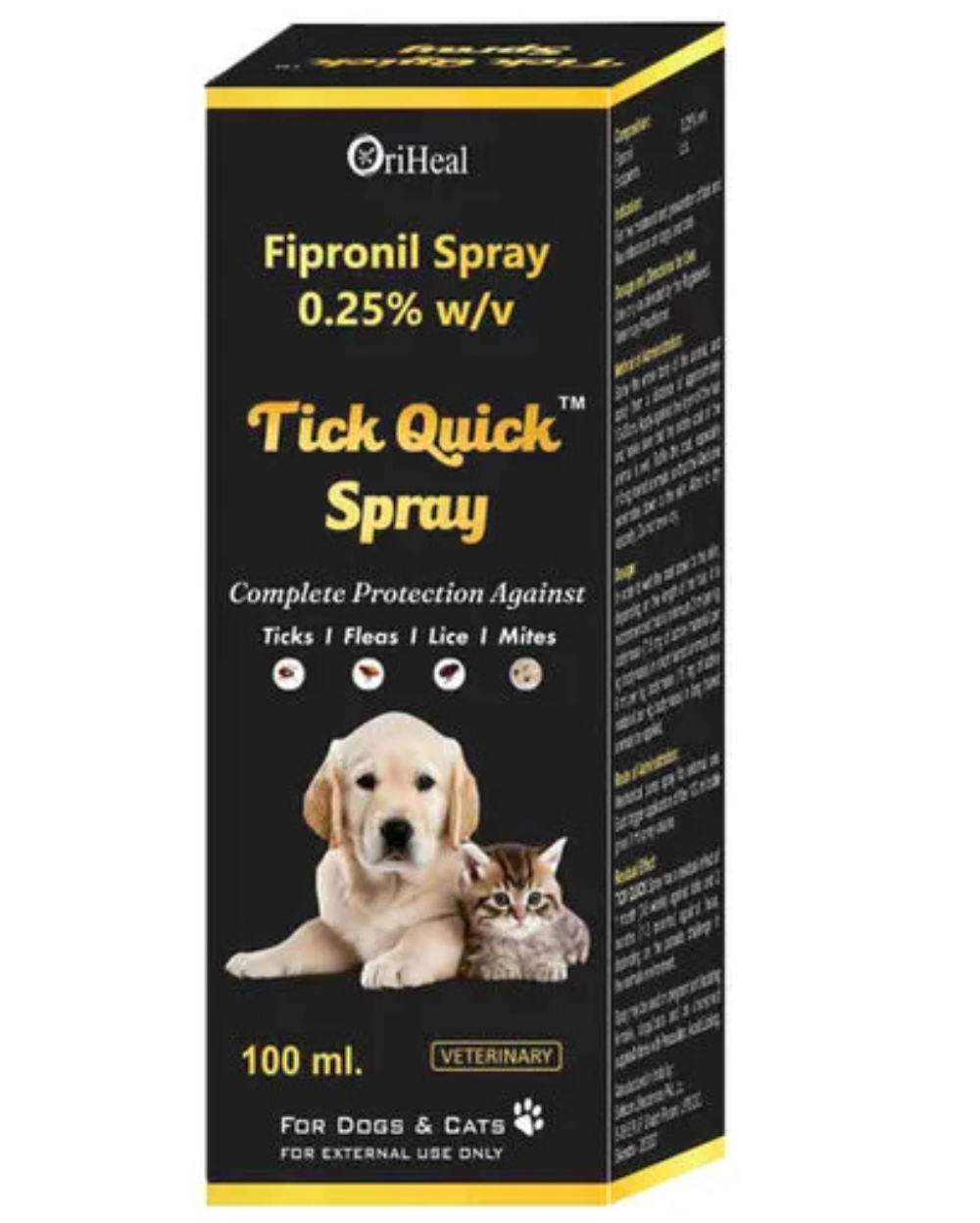 Tick Quick Spray â€“ External Tick & Flea Control Spray for Dogs & Cats