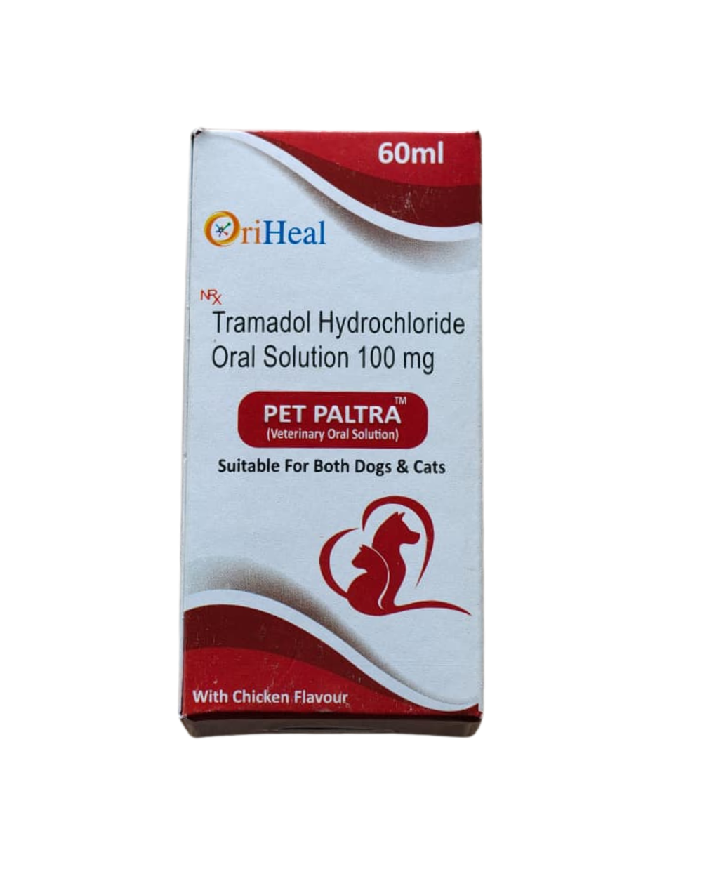 Oriheal Pet Paltra Oral Solution 60ml (Tramadol Hydrochloride) for Dogs & Cats â€“ Effective Pain Relief for Moderate to Severe Pain