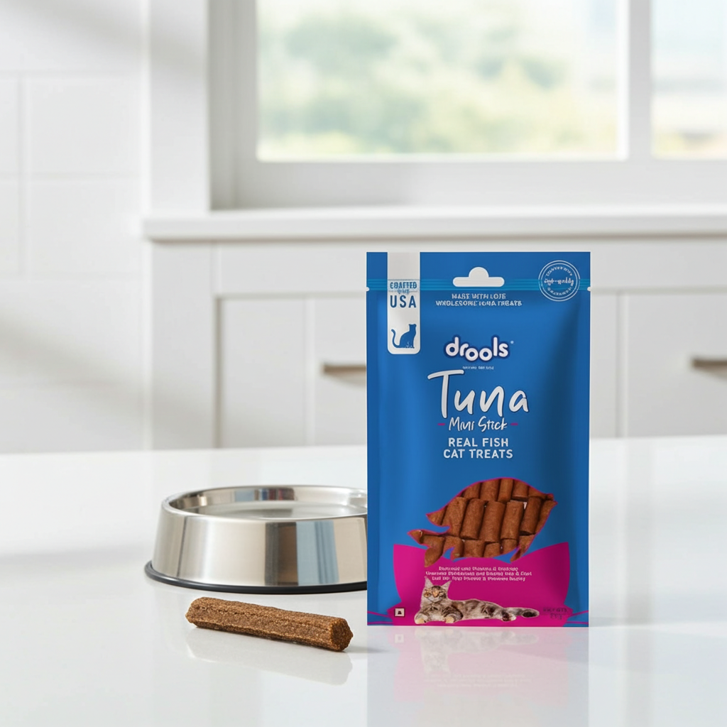 Drools Chicken Mini Sticks for Cats 35g â€“ Tasty Protein-Rich Cat Treats for Healthy Skin, Coat & Strong Muscles