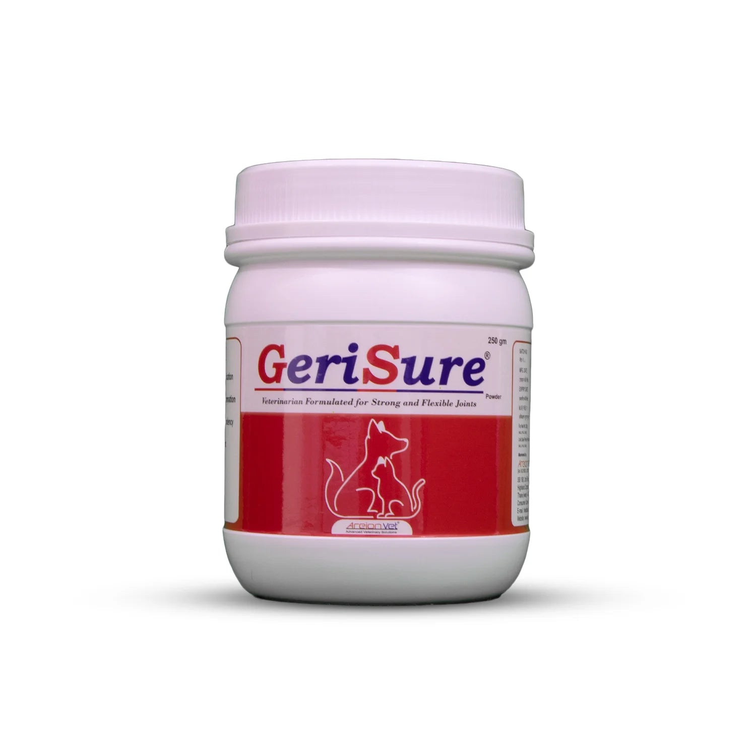 AreionVet Gerisure Powder 250gm â€“ Premium Geriatric Supplement for Senior Dogs & Cats