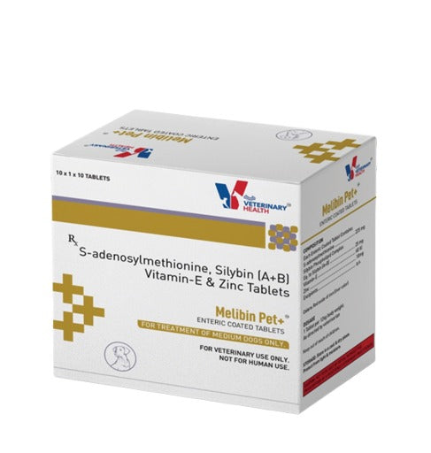 Drools Melibin Pet+ Dog Tablets â€“ Supports Liver Health, Detoxification & Overall Wellness