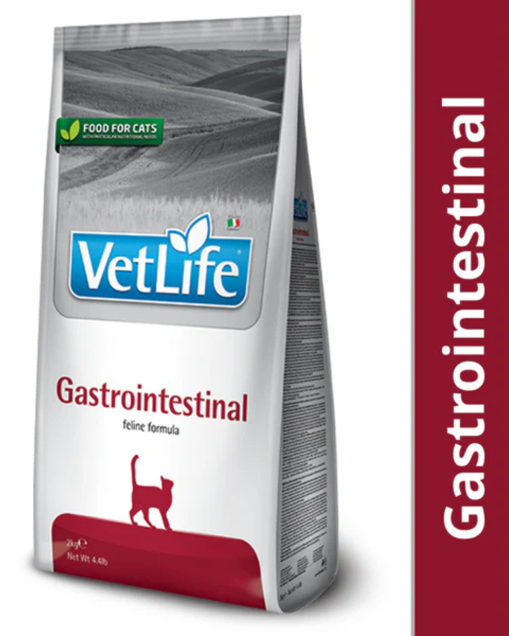 Farmina Vet Life Gastrointestinal Feline Formula Dry Cat Food â€“ Digestive Care, Veterinary Prescription Diet 2kg
