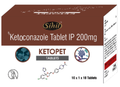Sihil Ketopet 10's Tablets Pack â€“ Ketoconazole 200mg Chewable Antifungal Tablets for Dogs