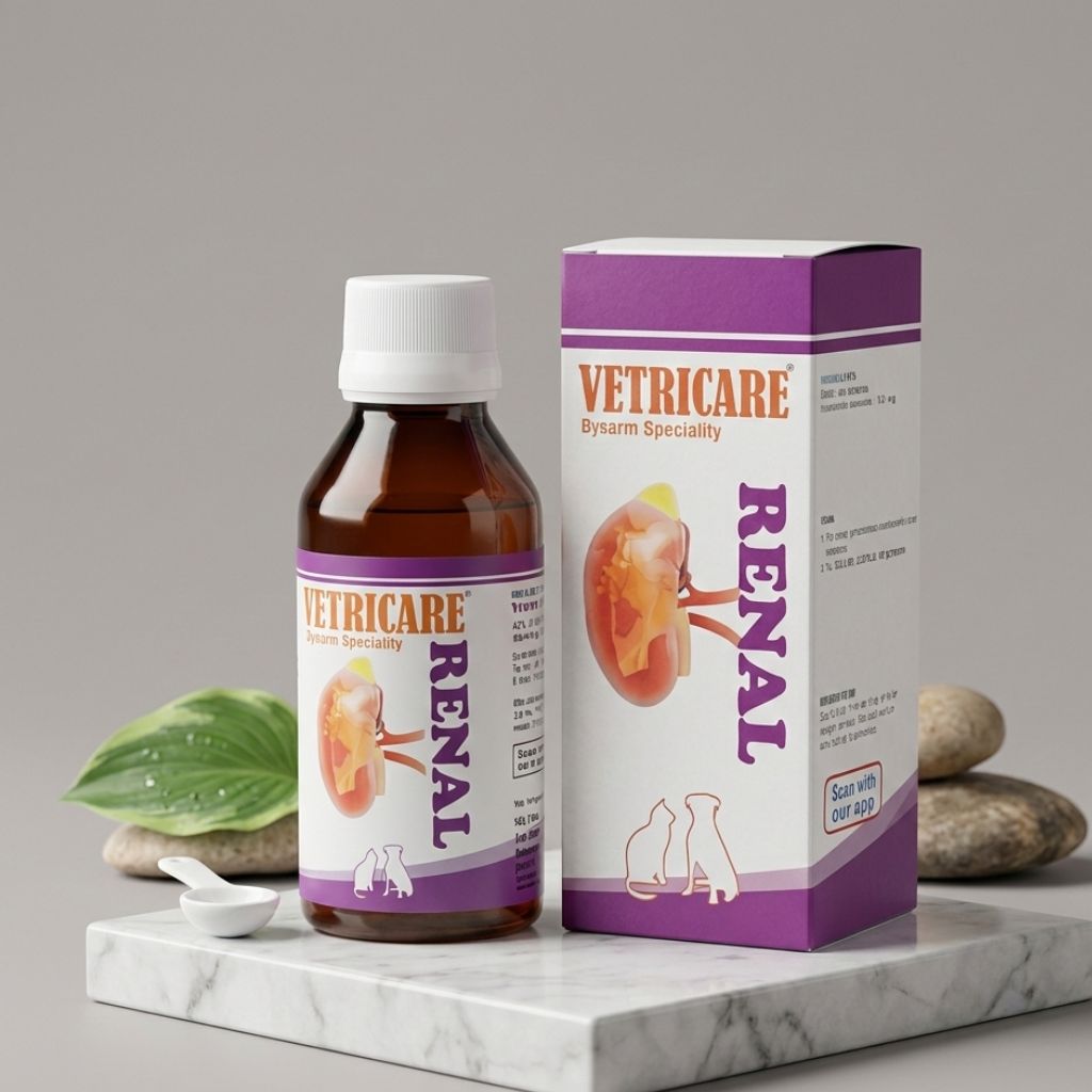 Vetrina Vetricare Renal Syrup 100ml for Dogs & Cats