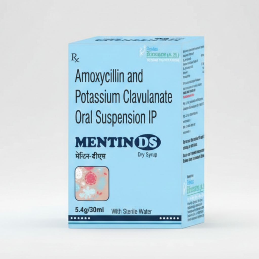 Swiss Biocare MENTIN-DUO 30ml Antibiotic Syrup for Dogs, Cats & Birds