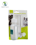 Puppy & Kitten Nursing Bottle Set 60ml â€“ Newborn Pet Feeding Bottle for Dogs & Cats