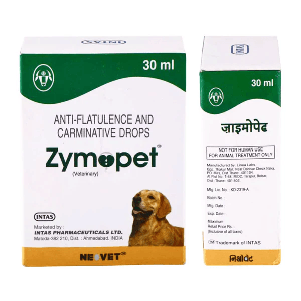 Intas Zymopet 30 ml Digestive Enzyme Syrup for Dogs & Cats