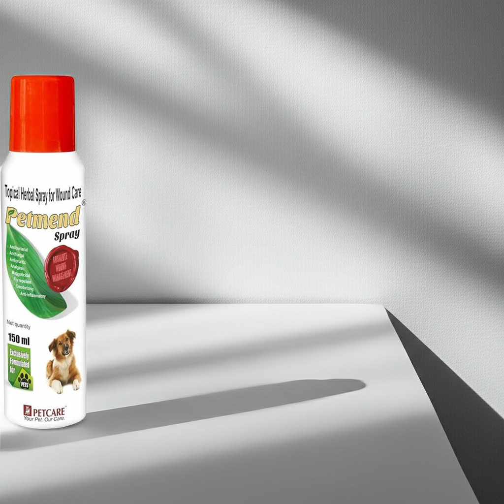 Petcare Petmend Spray 150ml | Fast-Acting Wound & Skin Healing Spray for Dogs & Cats