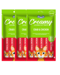 DROOLS CRAB & CHICKEN CREAMY CAT TREATS 75g