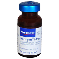 Virbac Rabigen Mono Rabies Vaccine for Dogs & Cats | Virbac Inactivated Rabies Injection 1ml