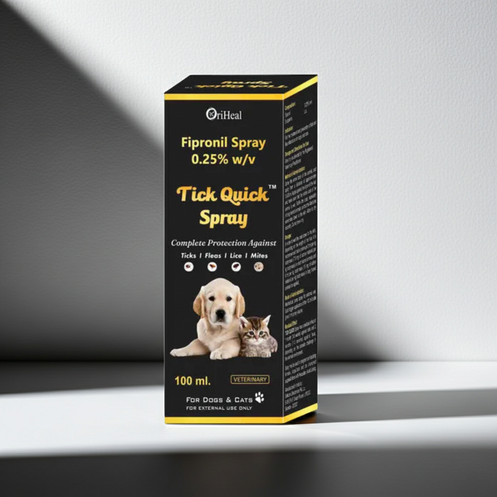 Tick Quick Spray â€“ External Tick & Flea Control Spray for Dogs & Cats