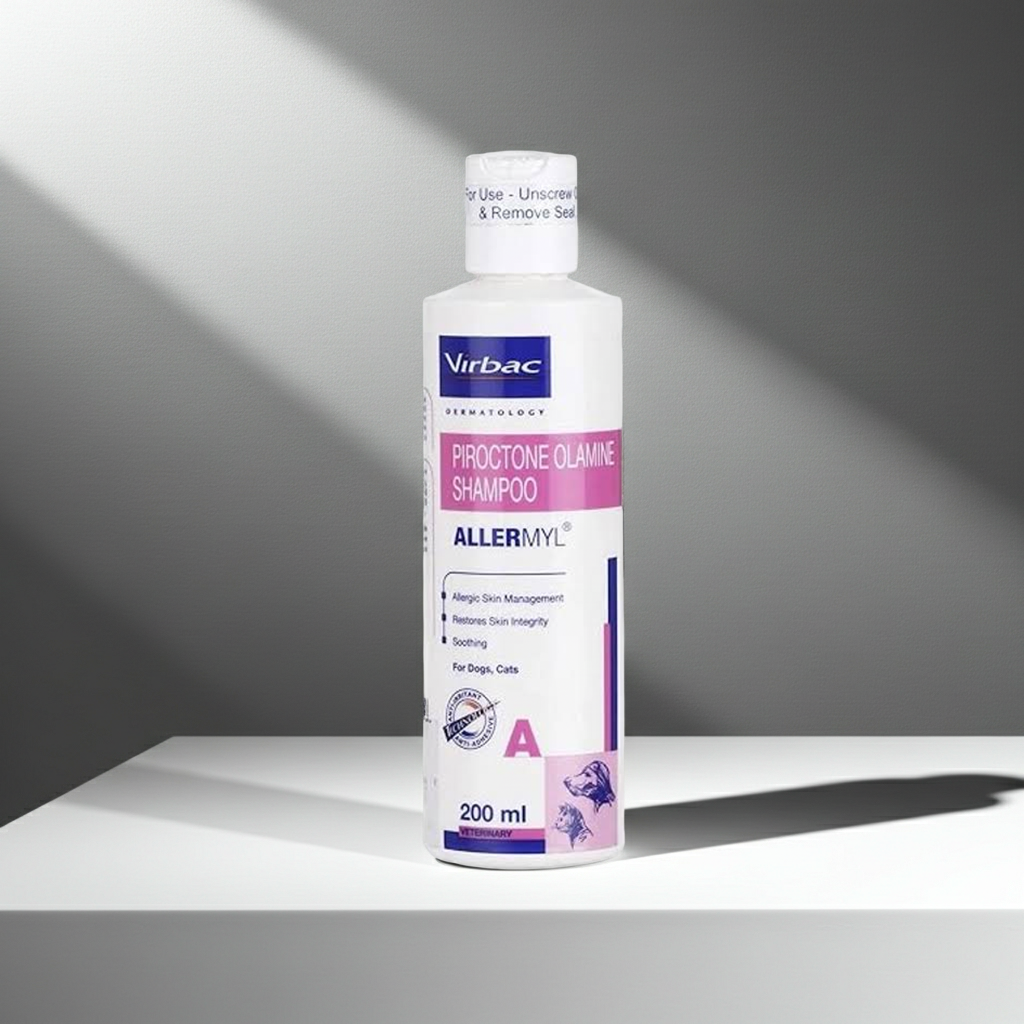 Virbac Allermyl Shampoo 200ml for Dogs & Cats