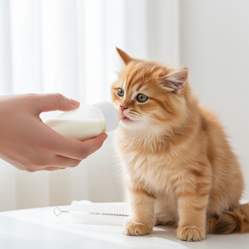 Puppy & Kitten Nursing Bottle Set 60ml â€“ Newborn Pet Feeding Bottle for Dogs & Cats