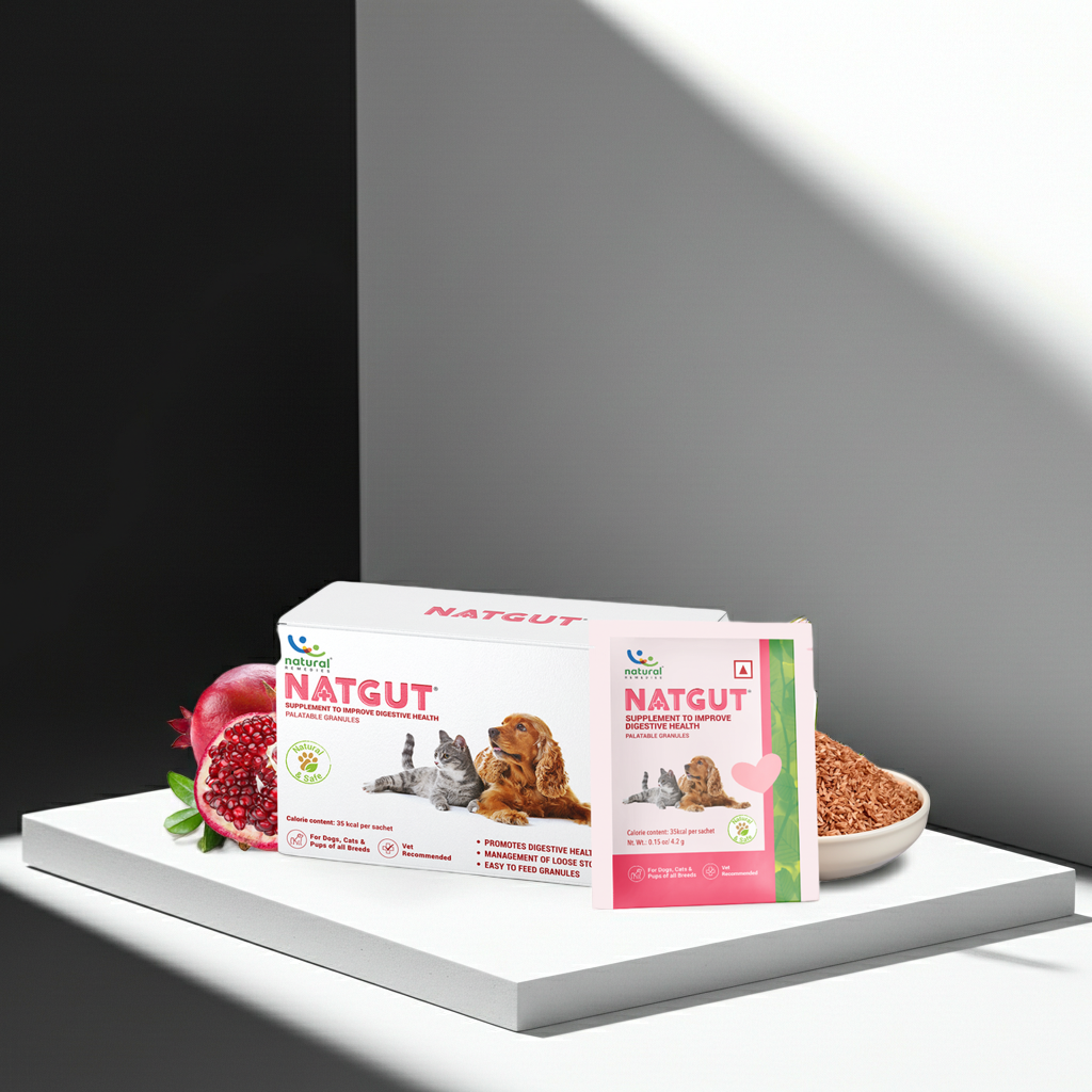 Natural Remedies Natgut Granules 4.2g Pouch (Pack of 5 Sachets) â€“ Gut Health & Digestive Support Supplement