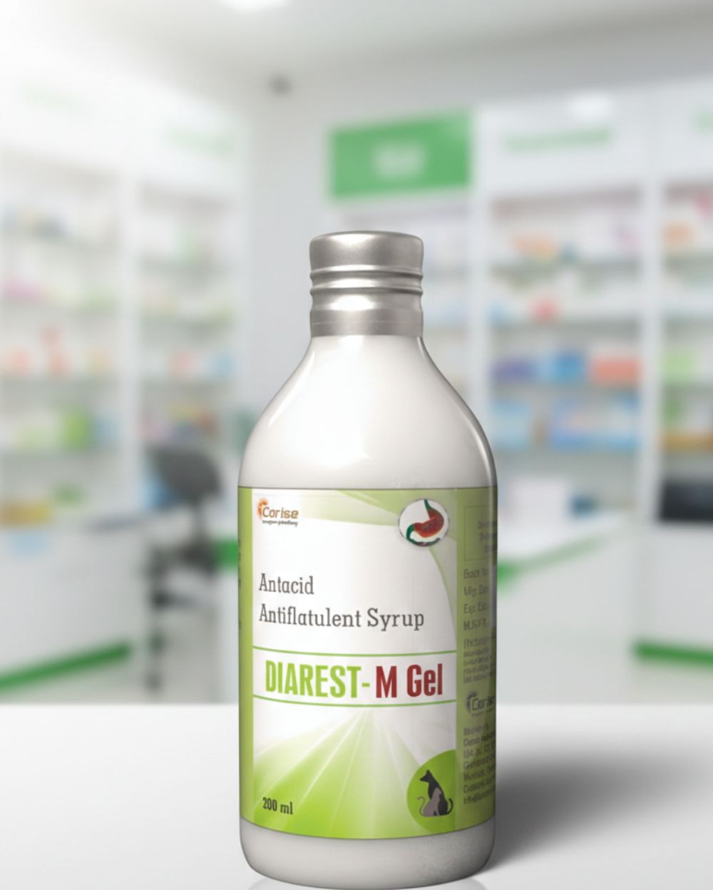 Corise Diarest M Gel 200 ml â€“ Effective Antacid & Digestive Relief Gel