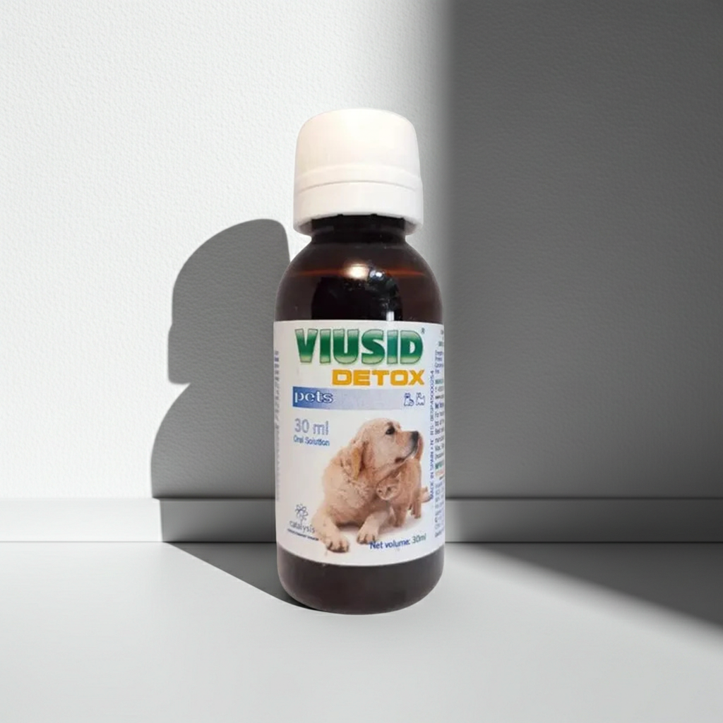 Vivaldis Viusid Detox Syrup for Dogs & Cats â€“ Immune Support, Liver Health & Vitality Supplement for Pets
