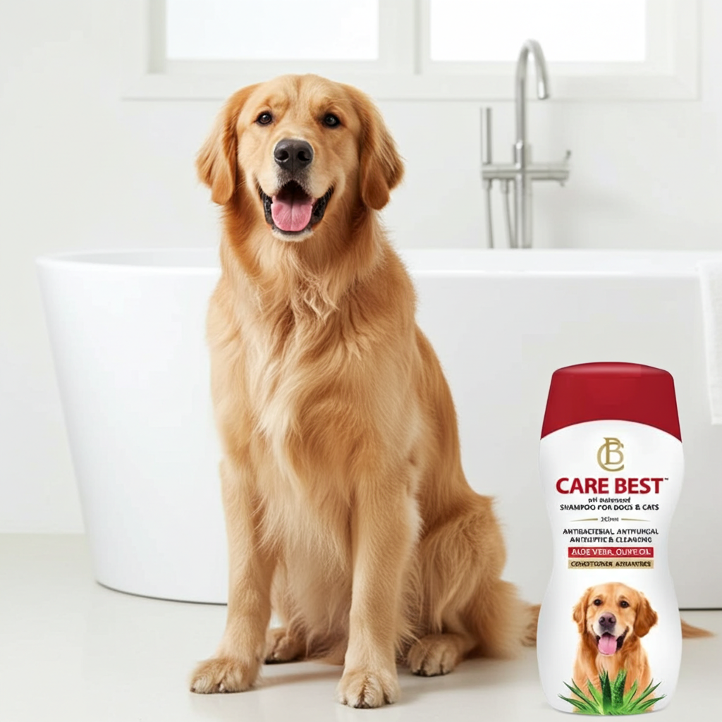 Skyec Carebest Pet Shampoo 200ml | Anti-Tick & Flea Formula