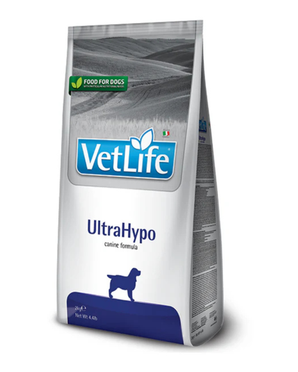 Farmina Vet Life UltraHypo Canine Formula Adult Dry Dog Food | Hypoallergenic, Hydrolysed Protein for Sensitive Skin & Stomach | Veterinary Diet for Food Intolerance