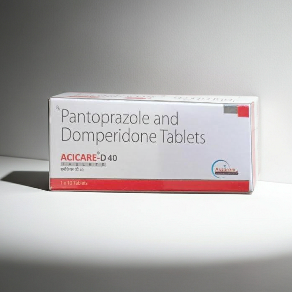 Assurem Acicare-D 40mg Veterinary Antacid Tablets for Dogs & Cats | Gastric Acid Control, Anti-Reflux & Digestive Support