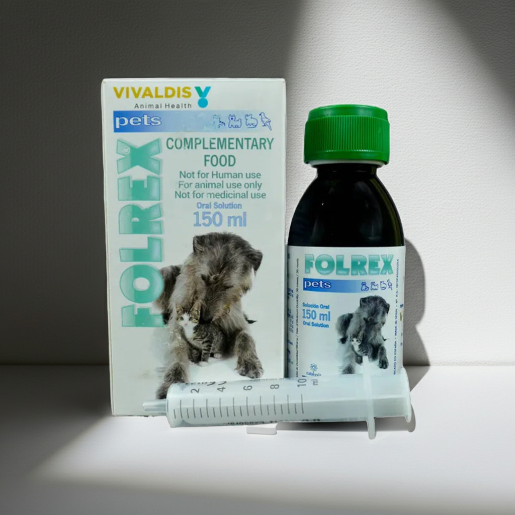 Vivaldis Folrex Pet Syrup for Dogs and Cats (150ml)
