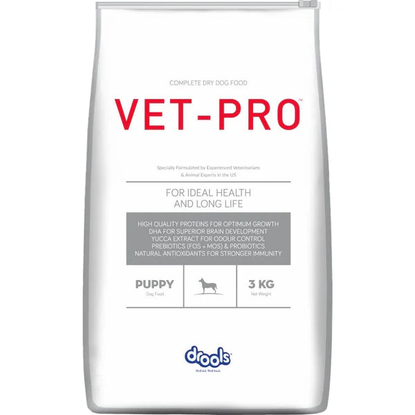 Drools Vet Pro Puppy Dry Dog Food â€“ Complete Veterinary Formula for Healthy Growth & Immunity Support