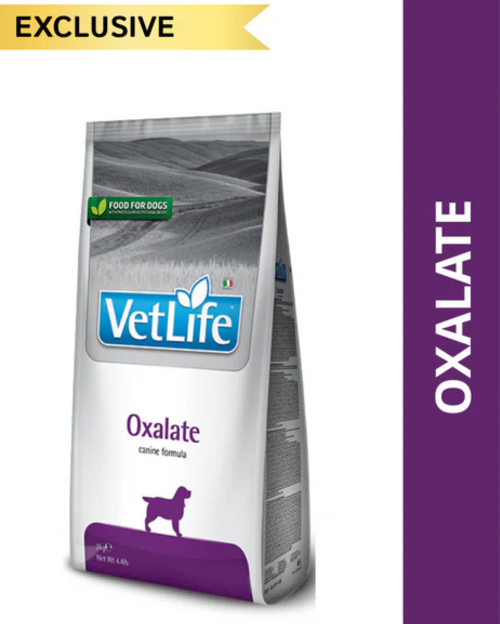 Farmina Vet Life Oxalate Canine Formula Adult Dog Dry Food â€“ Urinary Health Support, Veterinary Prescription Diet for Oxalate Crystals