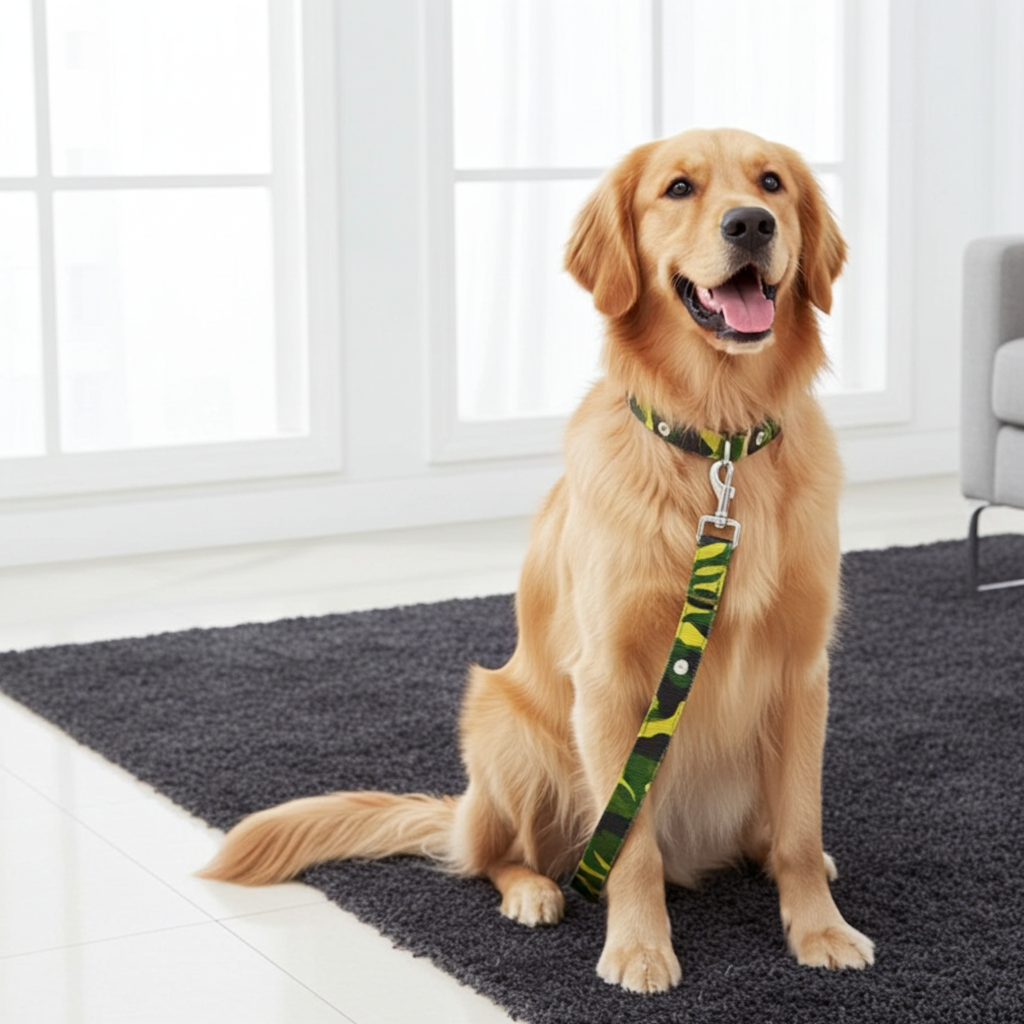 Paws & Tailsâ„¢ 20MM-Leash & Collar-Poly Print Padded