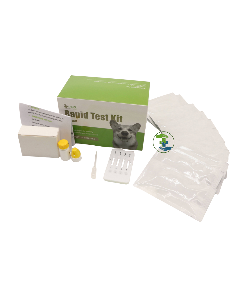 Feline Panleukopenia Virus (FPV) Antigen Rapid Test Kit for Cats | Veterinary Diagnostic Test | 1 Test Pack