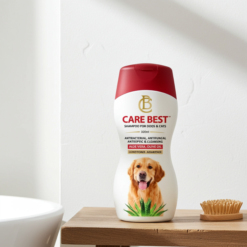 Skyec Carebest Pet Shampoo 200ml | Anti-Tick & Flea Formula