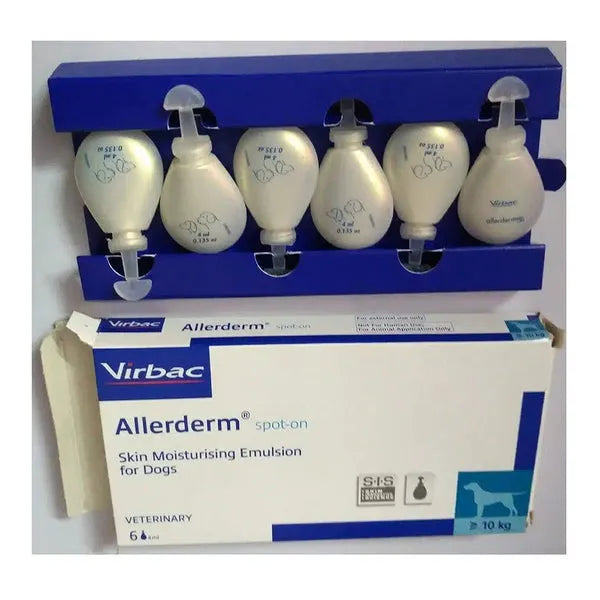 Virbac Allerderm Spot On Skin Moisturising Emulsion for Dogs â€“ Advanced Skin Barrier Repair & Hydration Solution
