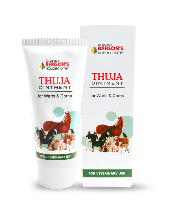 Baksonâ€™s Thuja Ointment 50gm â€“ Homeopathic Skin Care Cream for Warts, Corns, and Skin Growths