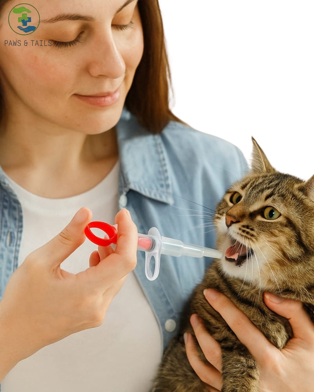 Pet Medicine Feeding Syringe KIT - For Cat