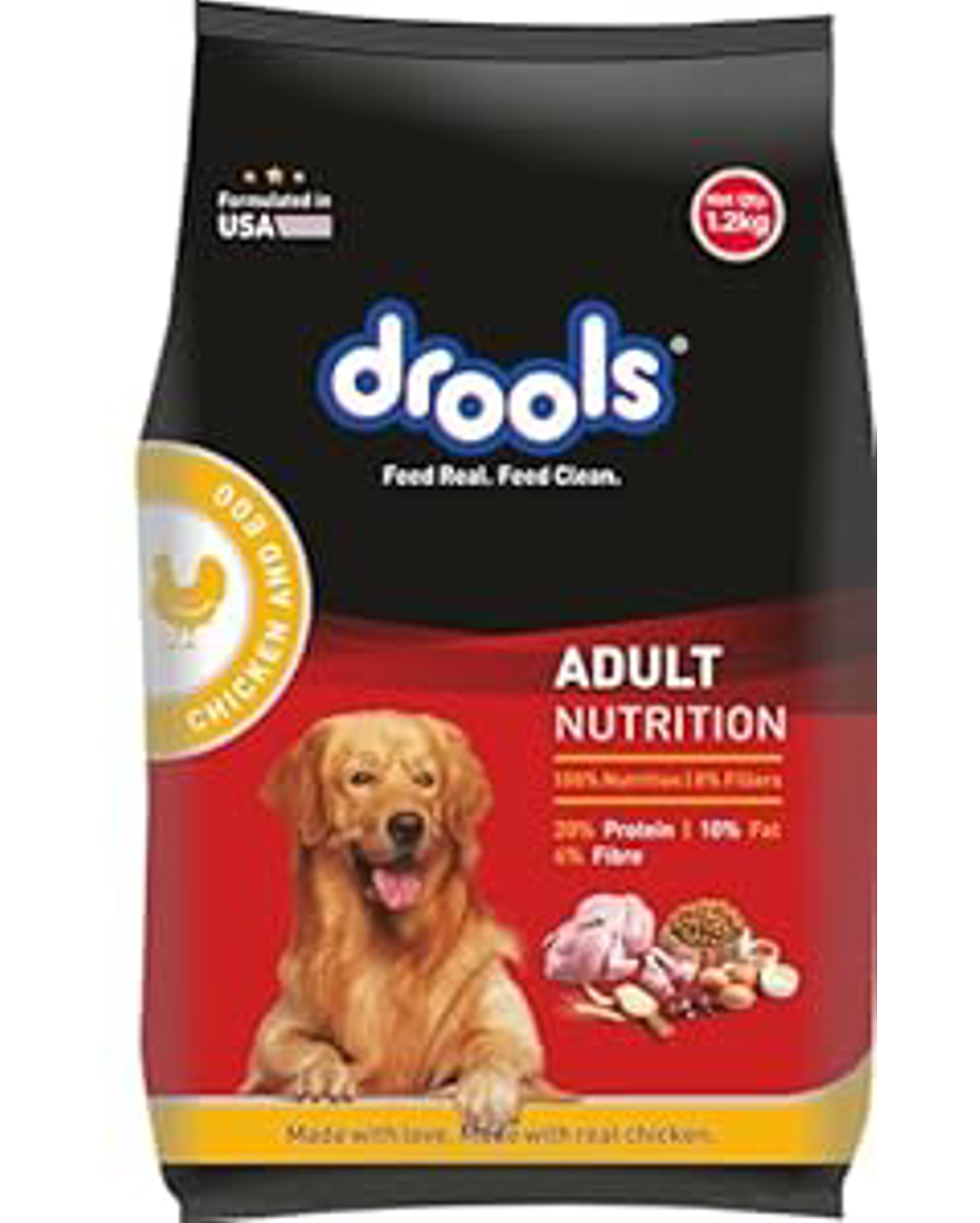 DROOLS CHICKEN AND EGG ADULT