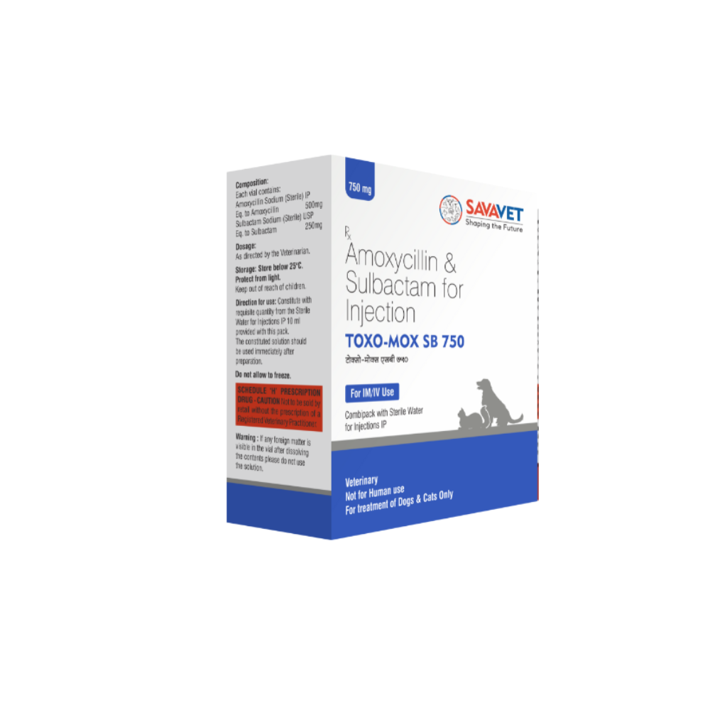 Savavet Toxomox SB Injectable for Dogs & Cats â€“ Mycotoxin Binder & Gut Health Support