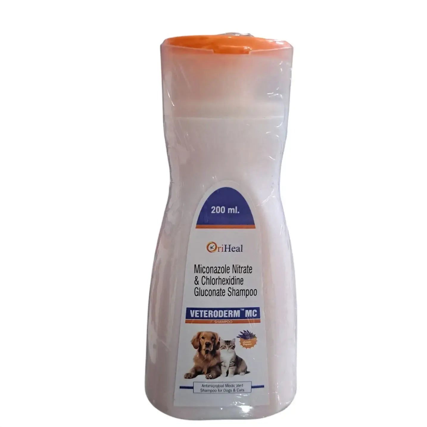 Oriheal Veteroderm-MC Shampoo 200ml for Dogs & Cats | Gentle Pet Skin & Coat Care Shampoo