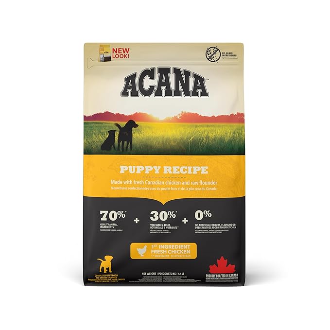 Acana Puppy Recipe Dry Dog Food, Grain Free Dry Dog Food for Puppies