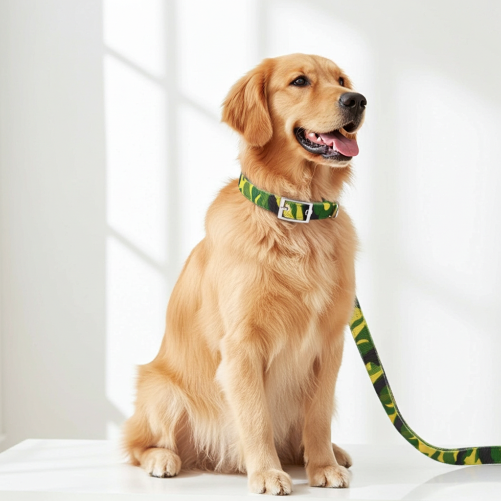 Paws & Tailsâ„¢ 20MM-Leash & Collar-Poly Print Padded