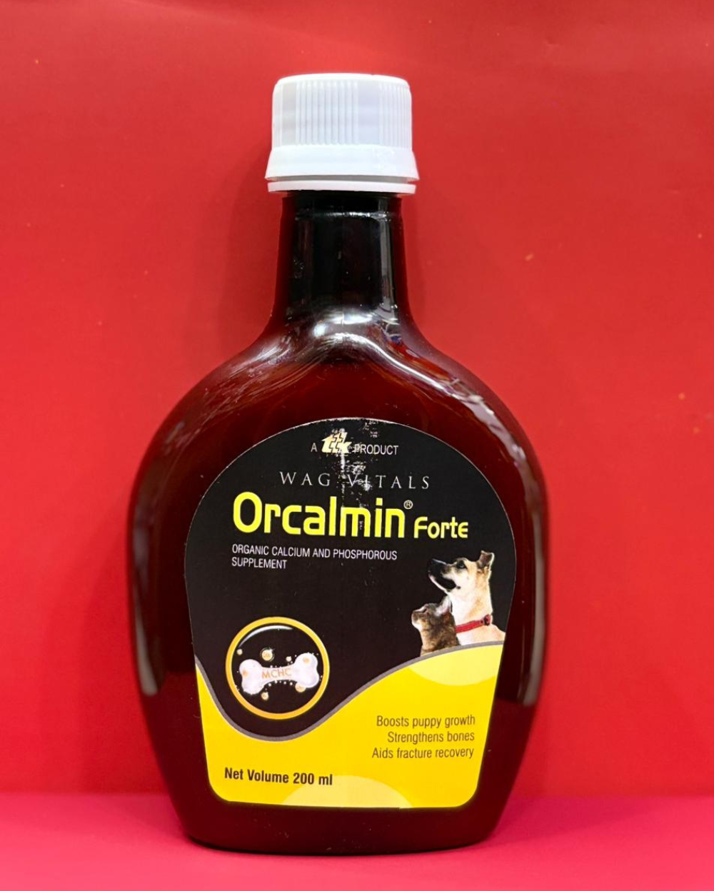 TTK Orcalmin Fort Syrup 200ml â€“ Calcium & Vitamin D Supplement