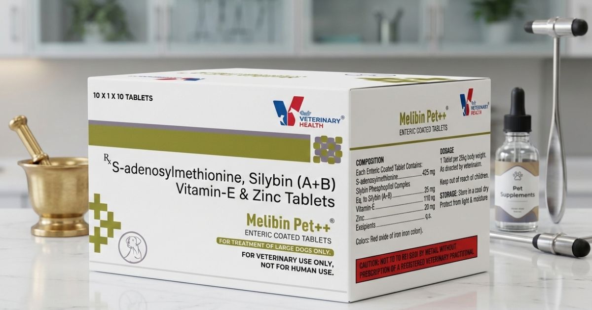 Drools Melibin Pet++ Tablet â€“ Veterinary Recommended Liver Care & Overall Pet Wellness