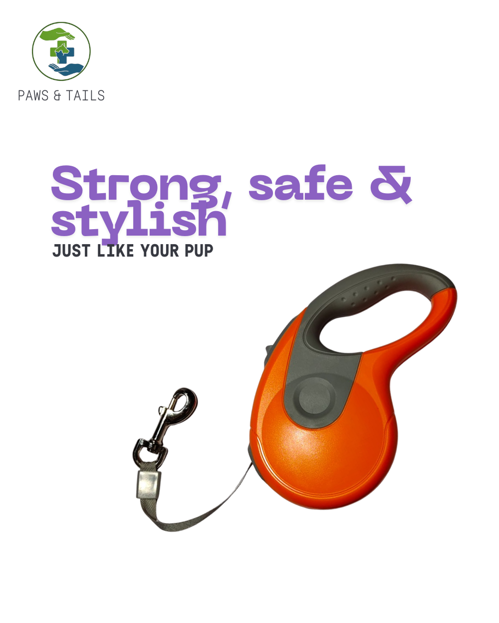 Pet Retractable Leash â€“ Durable Automatic Leash for Dogs & Cats with Comfortable Grip