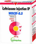 Vetoquinol WOCEF-0.5 Injection â€“ 0.5g ( Cefoperazone )for Dogs, Cats & Livestock